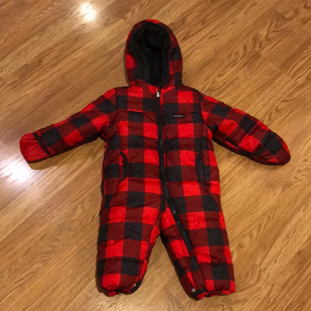 Oshkosh overall warm one piece size 18 months